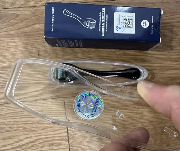 Titanium Microneedle Derma Roller 0.25 mm for Face Care