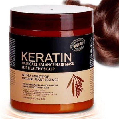 Keratin Repair Hair Mask 500 ml - Deep Nourishing Treatment