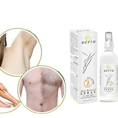 Fast-Acting Hair Removal Spray – Gentle, Pain-Free