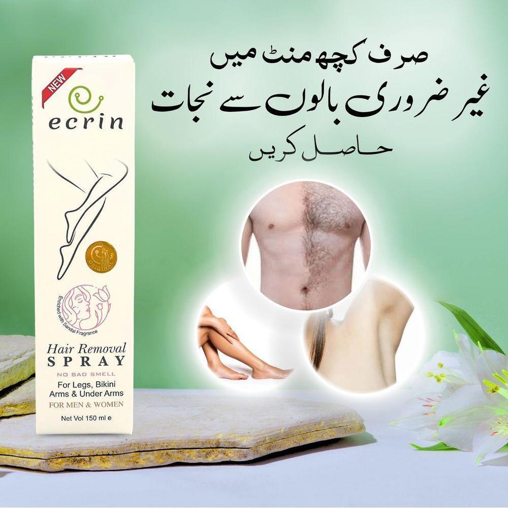 Fast-Acting Hair Removal Spray – Gentle, Pain-Free