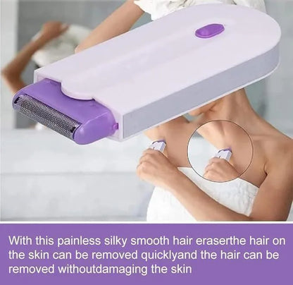 Rechargeable Women's Hair Shaver - Smooth Grooming, Anywhere